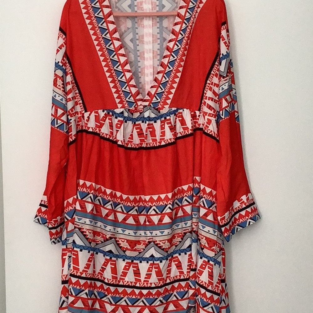 Red Top New Plus Size See Description